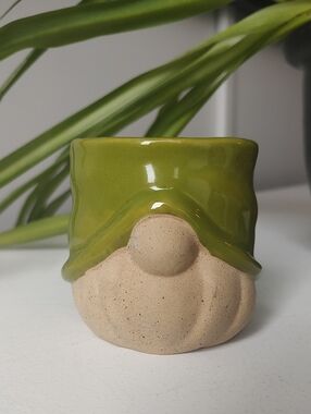 Decorative Ceramic Gnome Planter